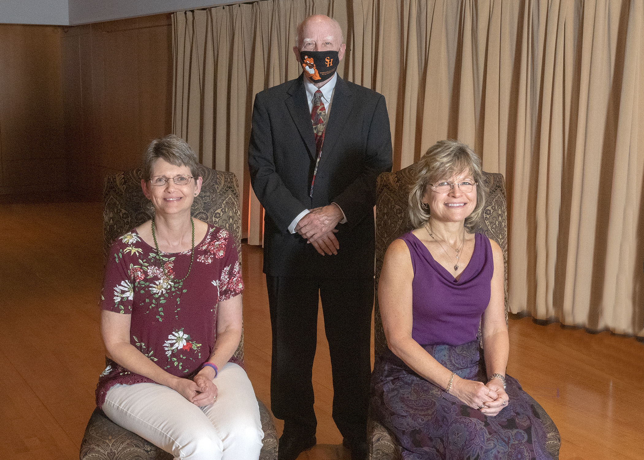 30 Years Faculty/Staff: Karen Whitney, Cathi Gillette, Hadley Leavell