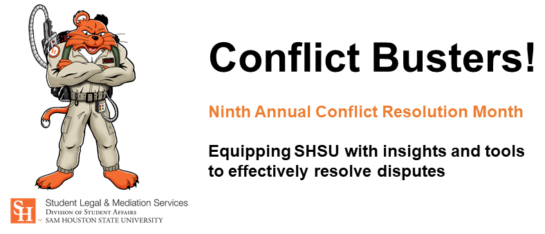 Conflict Resolution Month Graphic