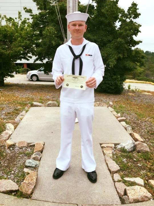 Brent Baldwin in Uniform