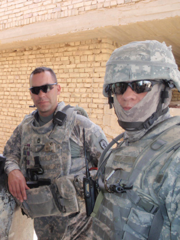 Jason Barton and Soldier