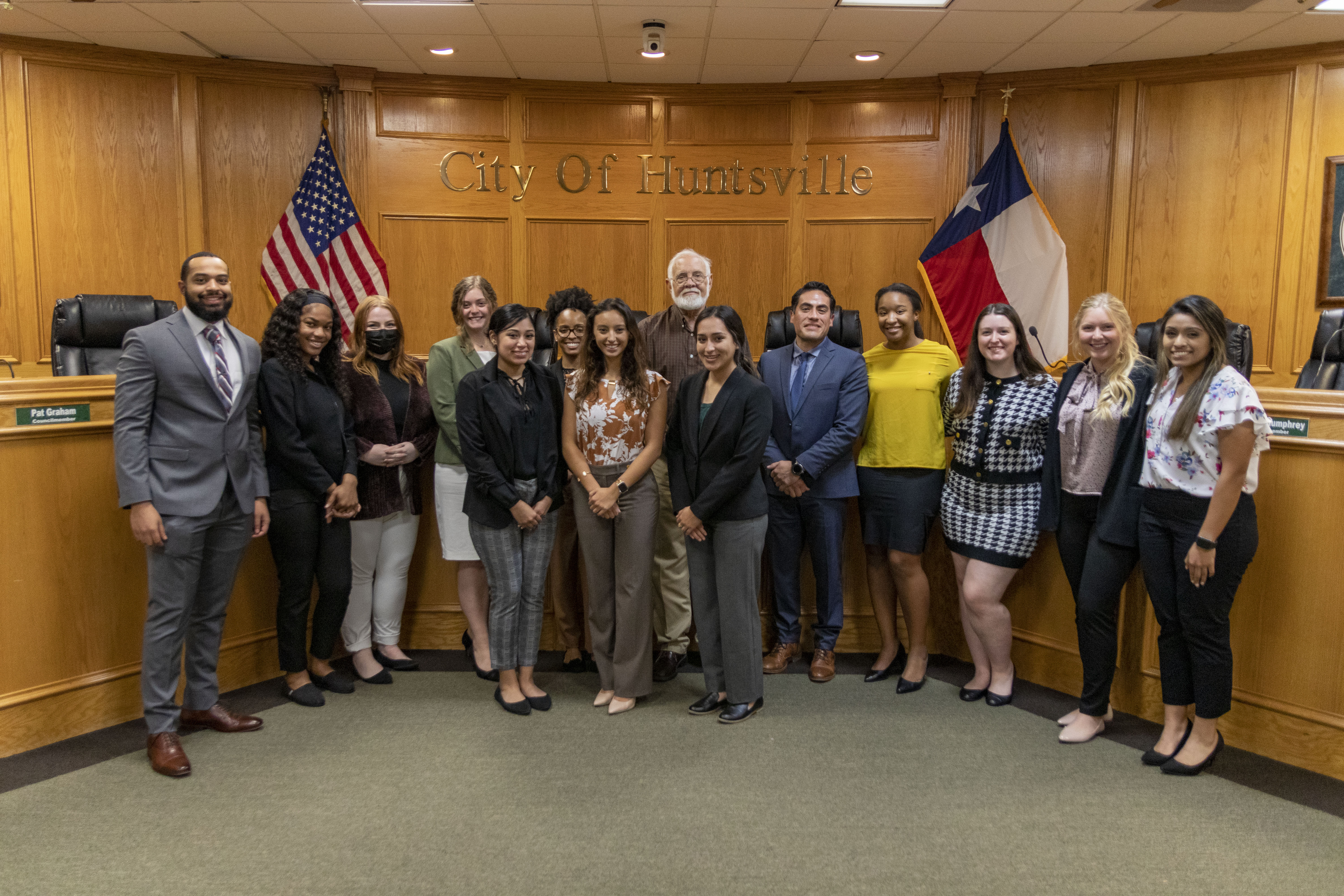 Group Photo at mock city council