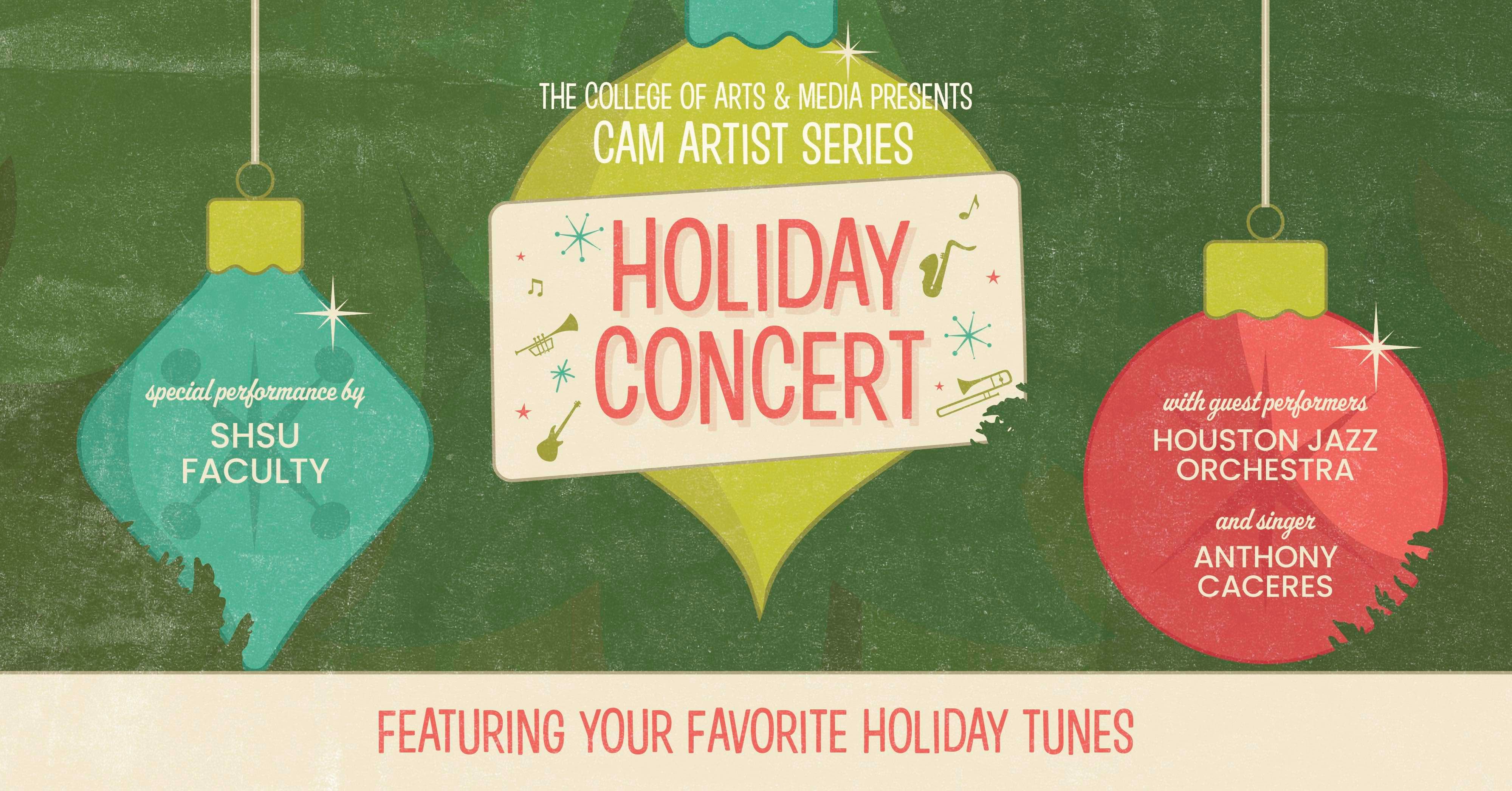 CAM Holiday Concert Schedule