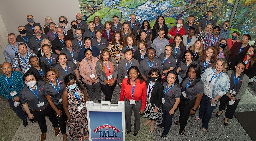 Group photo from the 2021 Texas Academic Leadership Academy event
