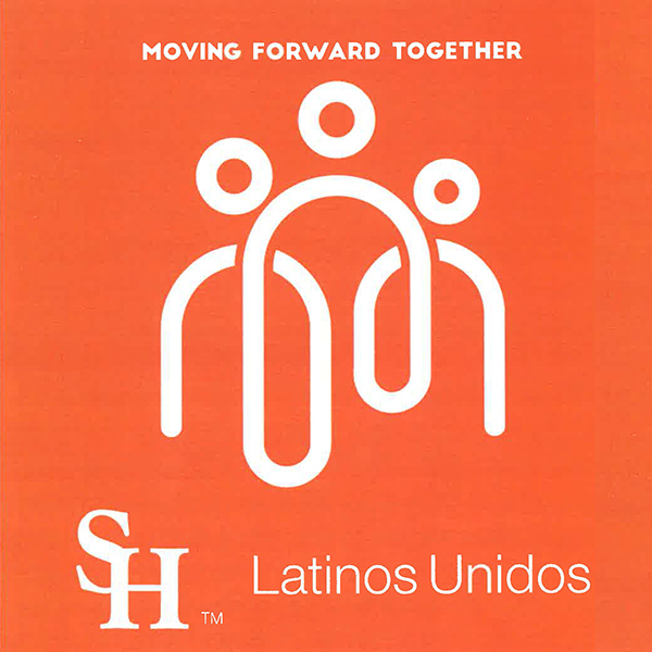 Unidos Logo. Moving Forward Together