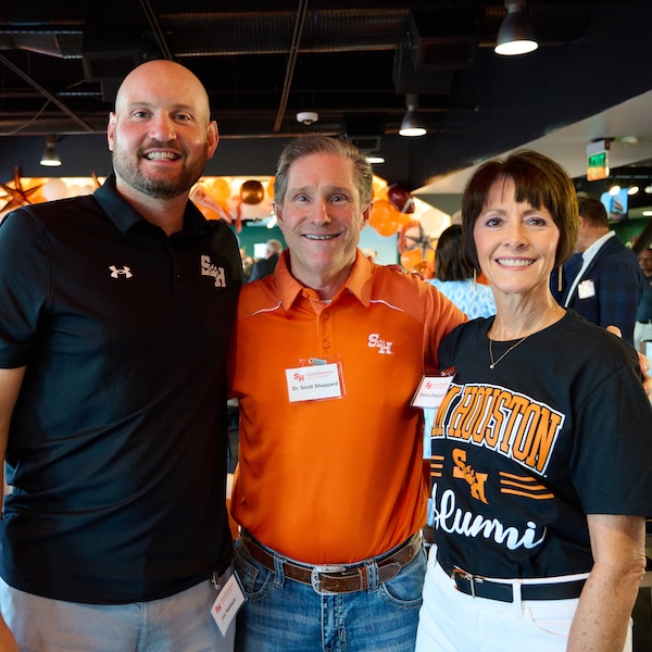 Countdown to H-Town Event Energizes Sam Houston State University's Houston Fanbase